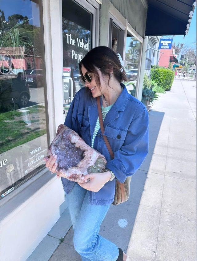 Her newest child (IG story 4/2/2023)