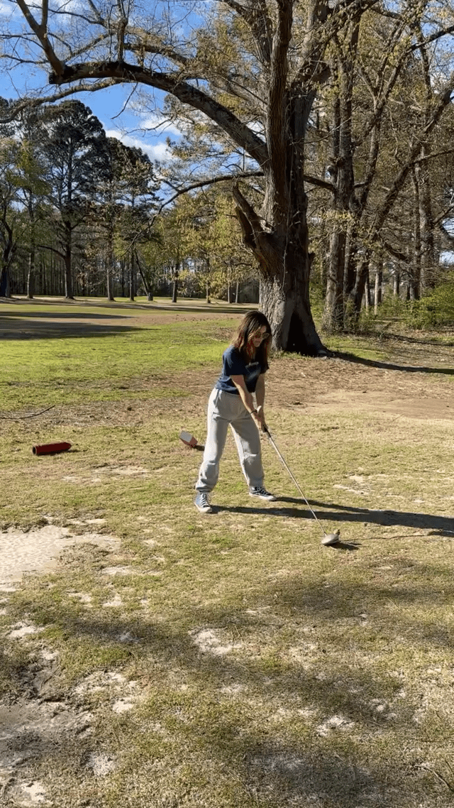 Playing golf 4/9/2023