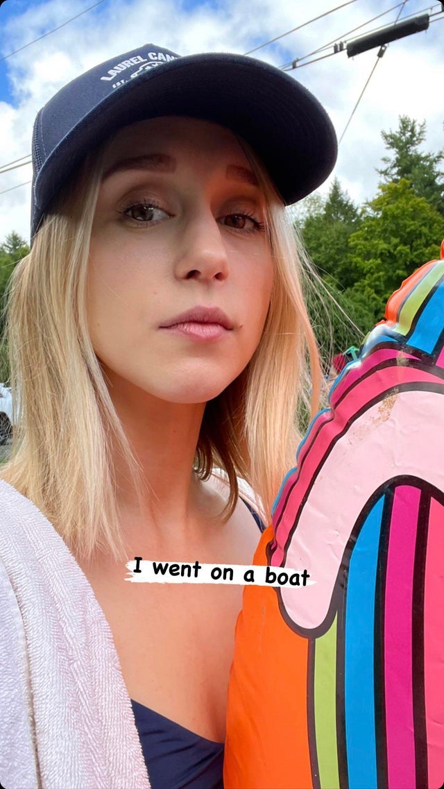 shes on a boat