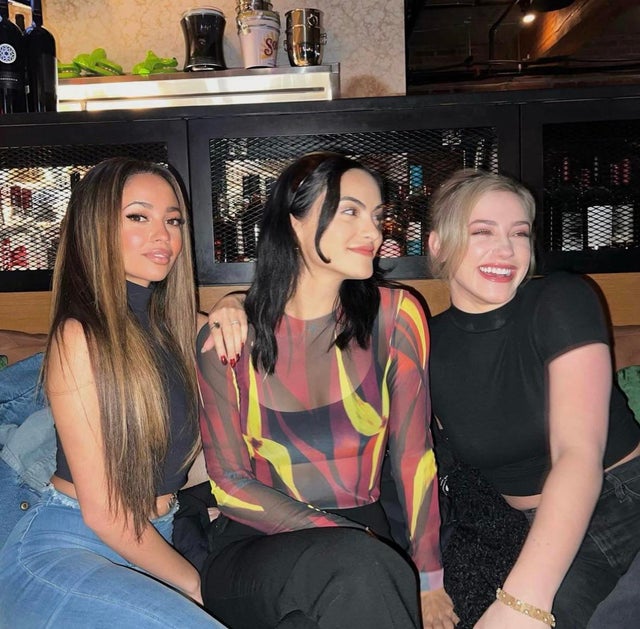 Vanessa with Camila Mendes and Lili Reinhart