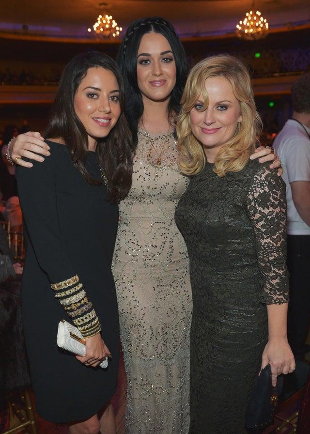 with katy perry leslie knope at the trevor projects trevor live event in hollywood 12 02 12