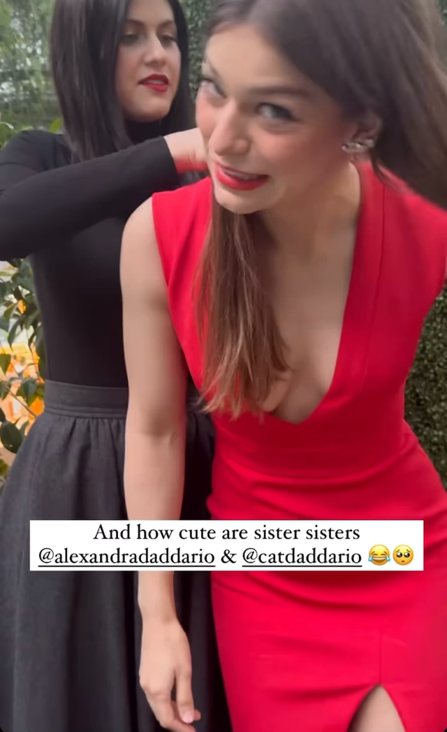 Alexandra with her sister Catharine for Instyle Magazine event (May 2023)