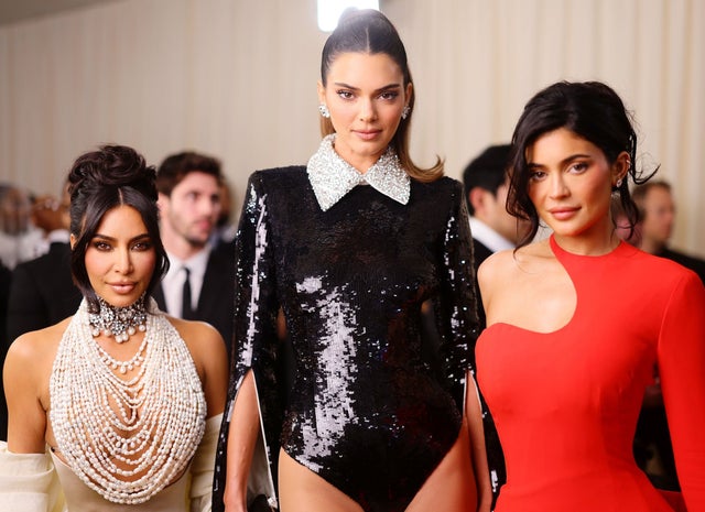 With Kylie and Kim at 2023 MET Gala - May 1, 2023
