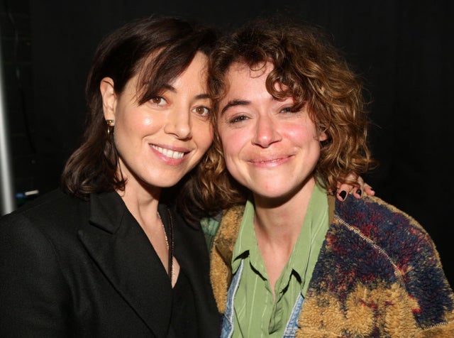 With Tatiana Maslany backstage for “Grey House” on Broadway. May 3rd, 2023