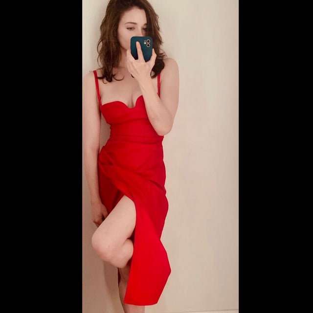 Red dress - IG May 2023