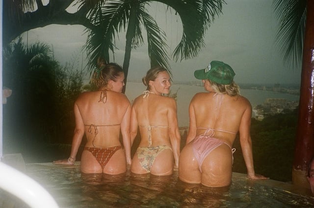 bikini babes in Mexico, IG July 2023