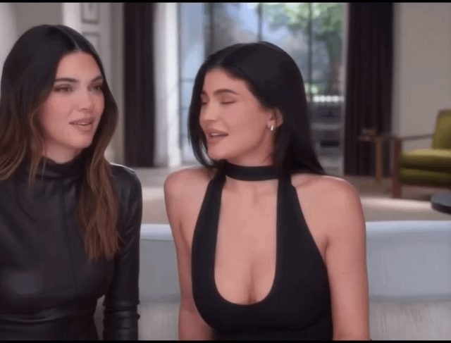 Kendall | And Kylie Jenner talking about breasts | The Kardashians | October 2023