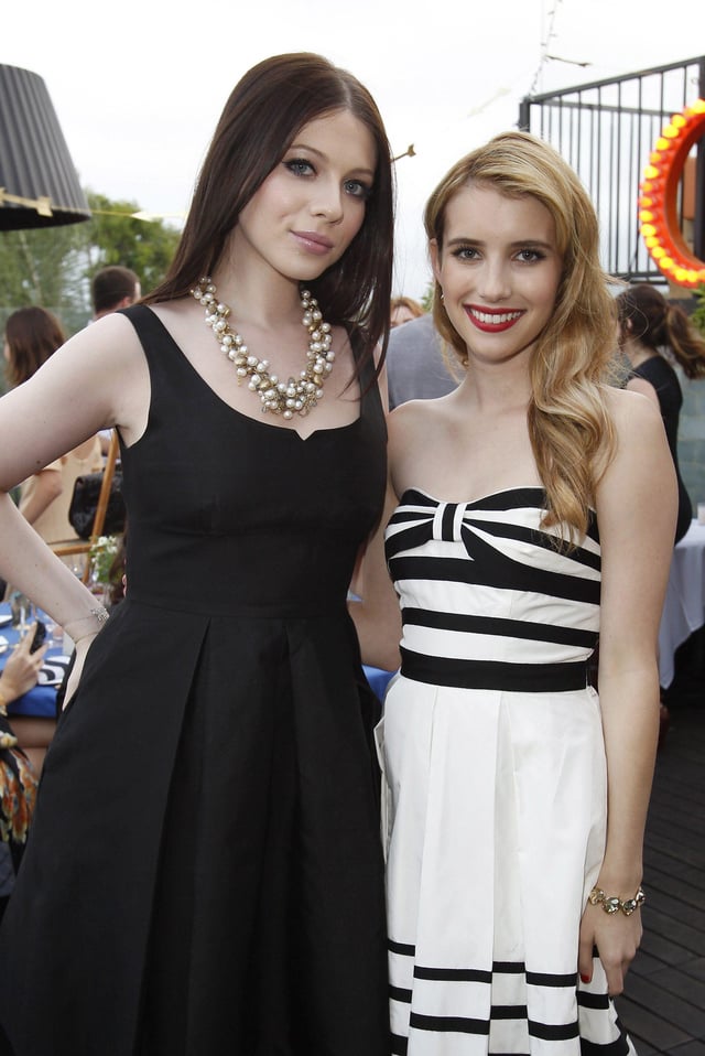 With Emma Roberts @ Kate Spade NY Dinner - West Hollywood - 10/08/11